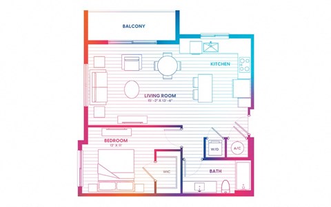 a drawing of a floor plan of a house